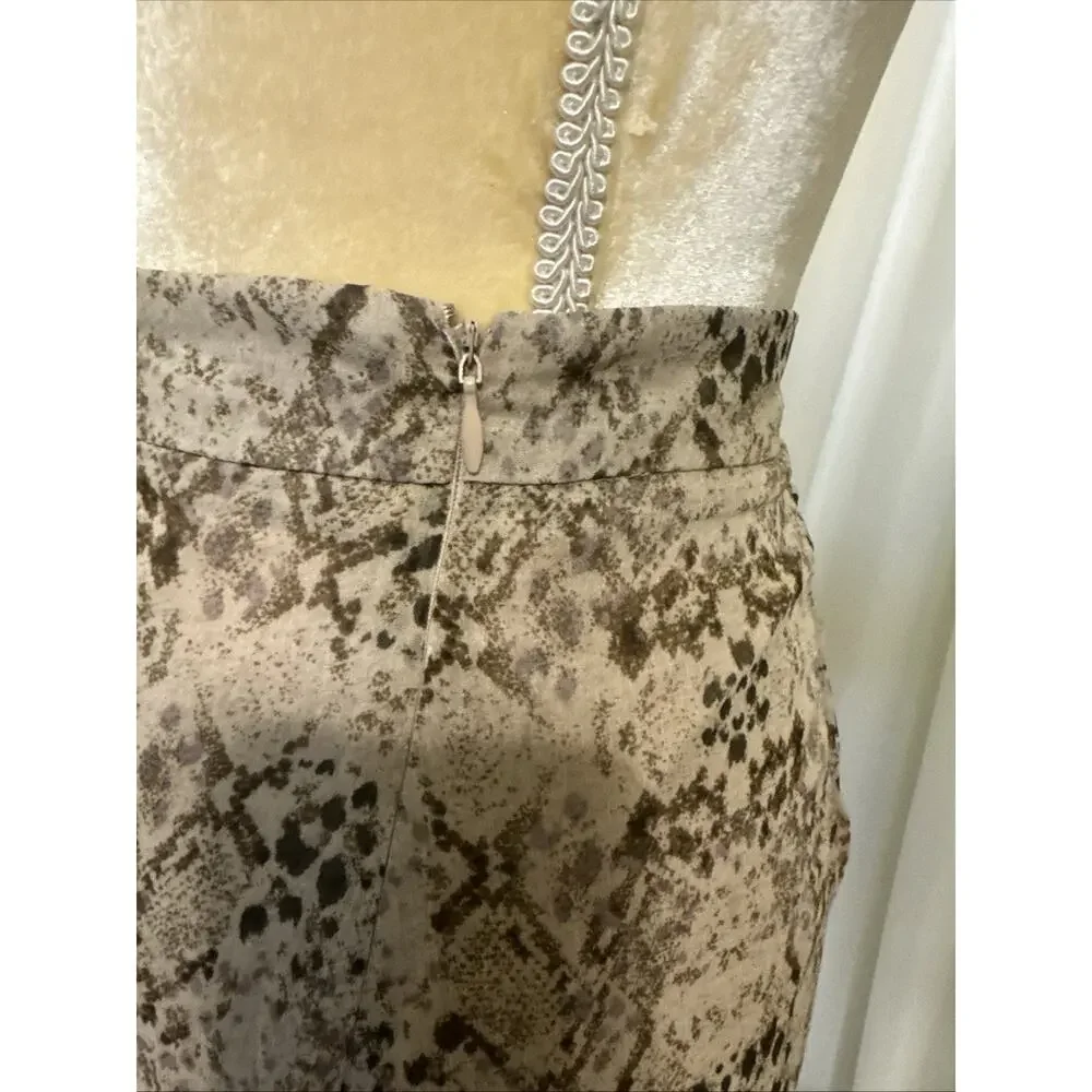 Sadie and Sage 'Andrea' Snake Print Mini Skirt Size S